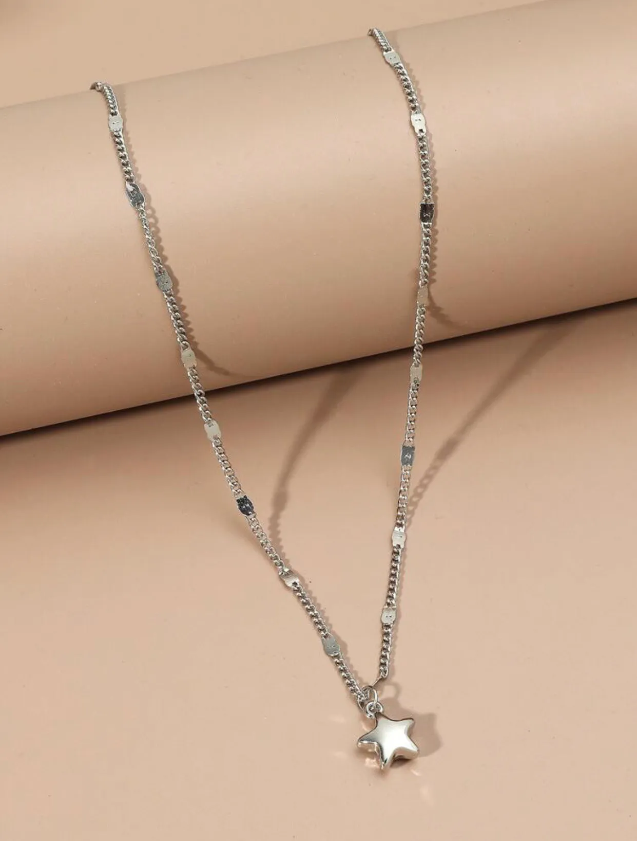 silver star necklace - Image 2