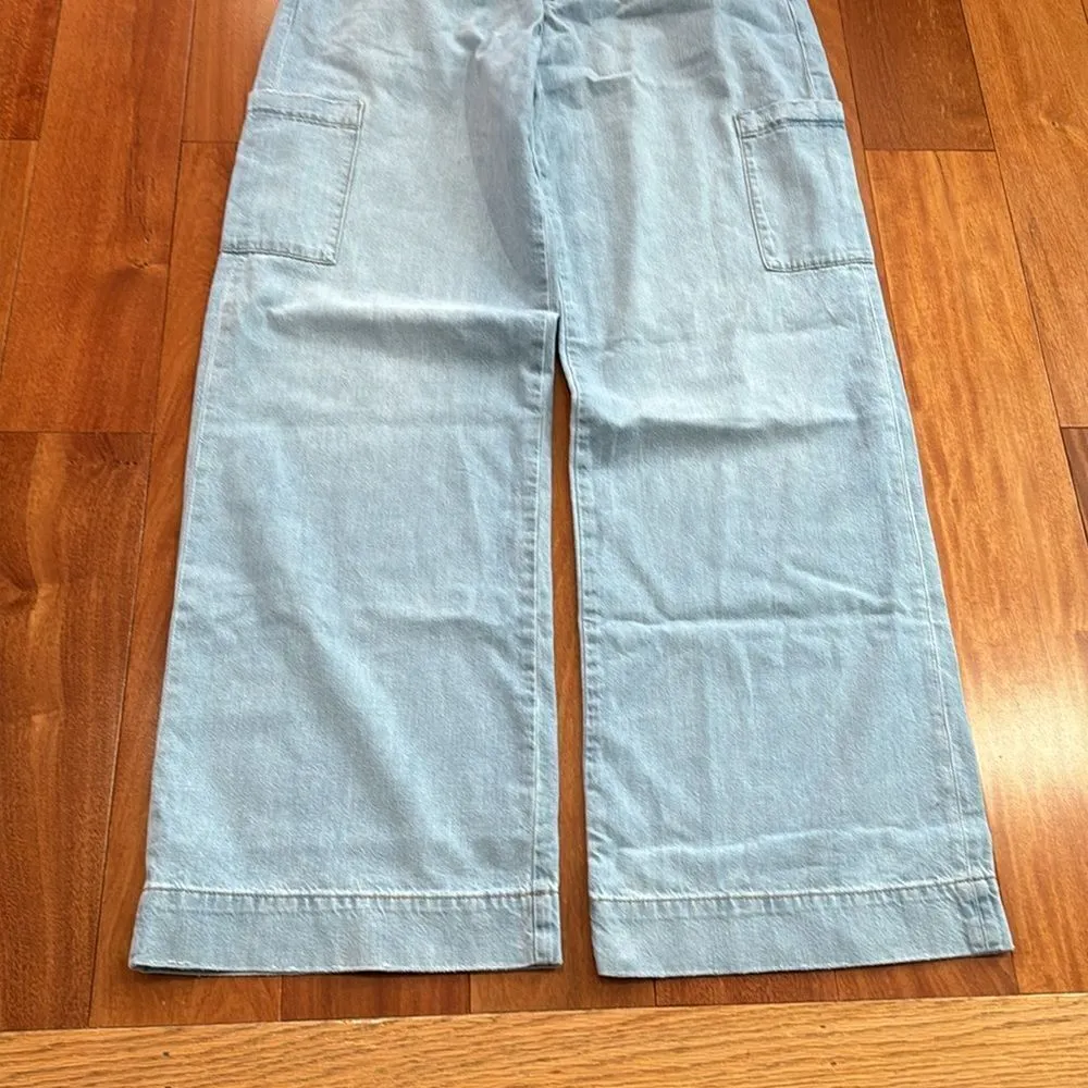 NWT Joe's‎ Women's Jeans The Petra Natural Wide Leg Cargo Jeans size 30 - Image 5