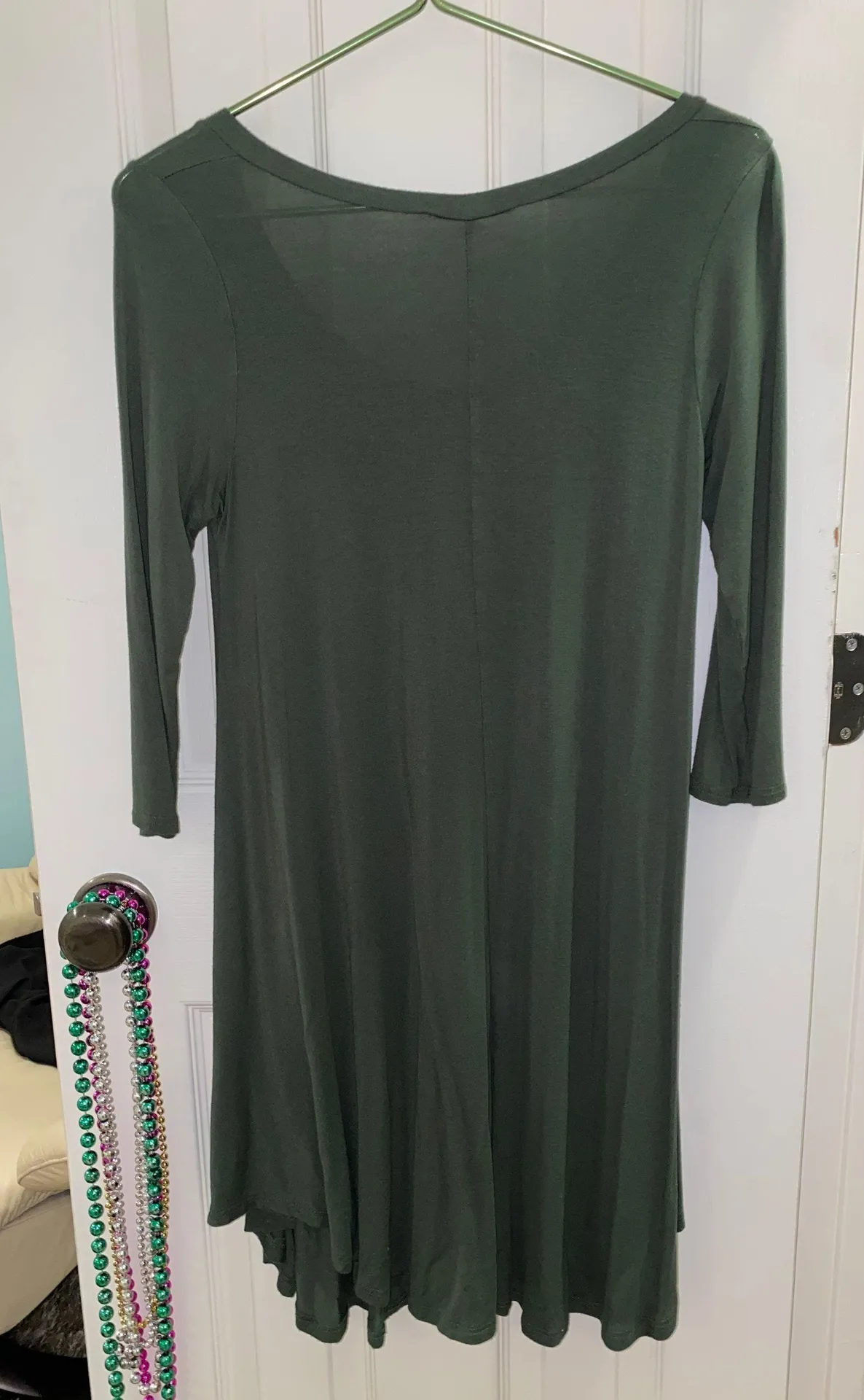 Dark Green  Like Dress - Image 2