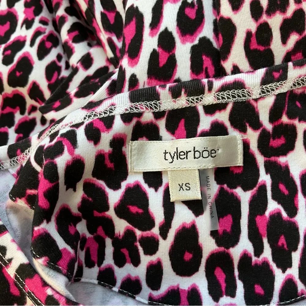 Tyler Boe Alexa‎ Pink Leopard Dress Size XS - Image 4