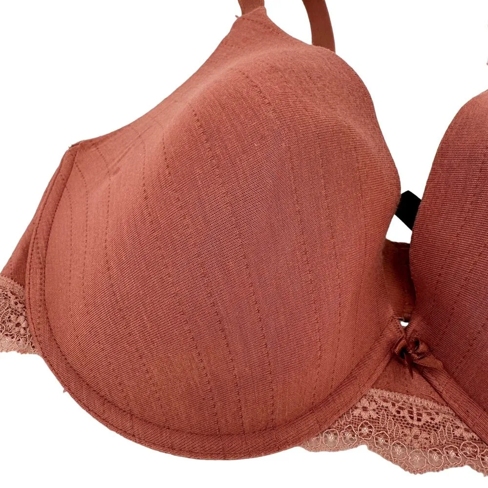 Adore Me Lace Pink Bra Size 38D - Image 8