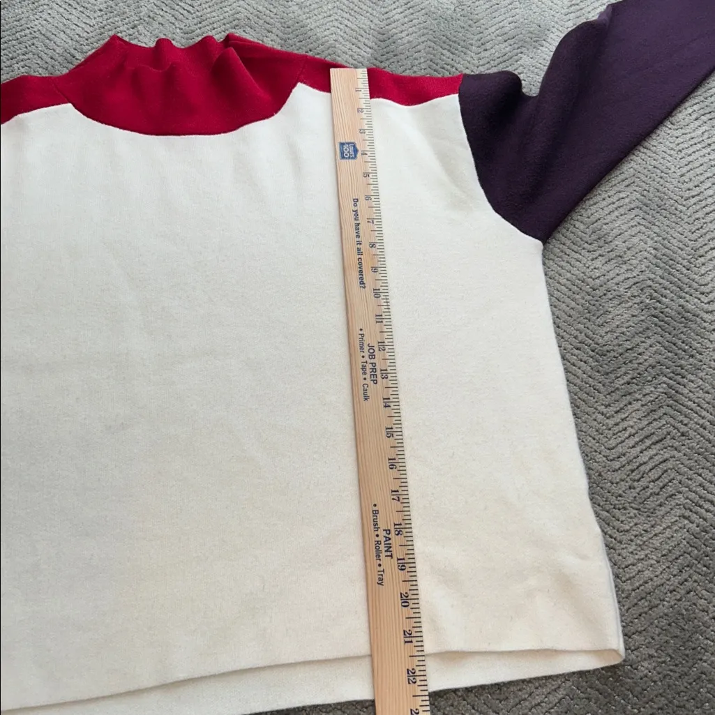 Maeve ANTHROPOLOGIE  the carys Mock NECK SWEATER Small - Image 8