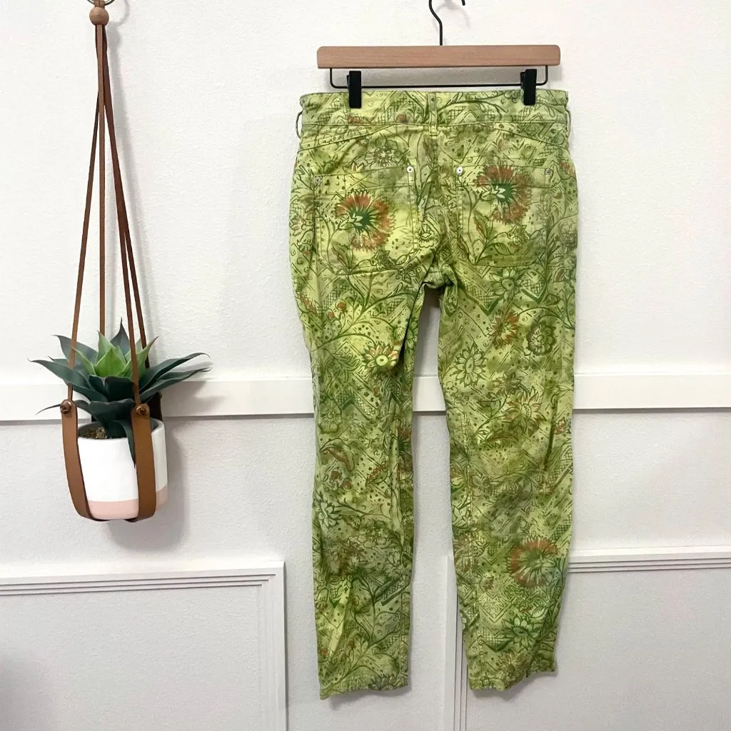 Anthropologie Pilcro and the Letterpress Green The Wanderer Pants Low Rise 28 - Image 3