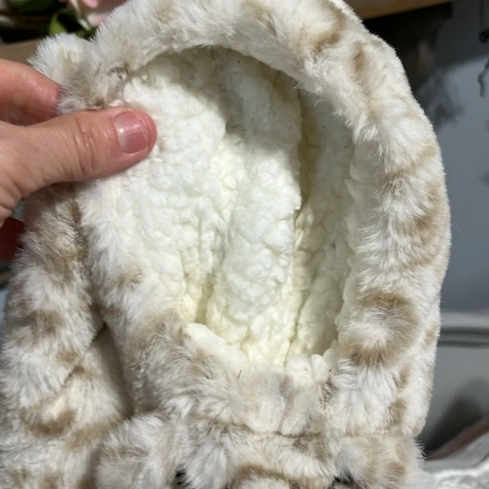 Kitty Cat Slippers Comfy Womens Footies - Image 8