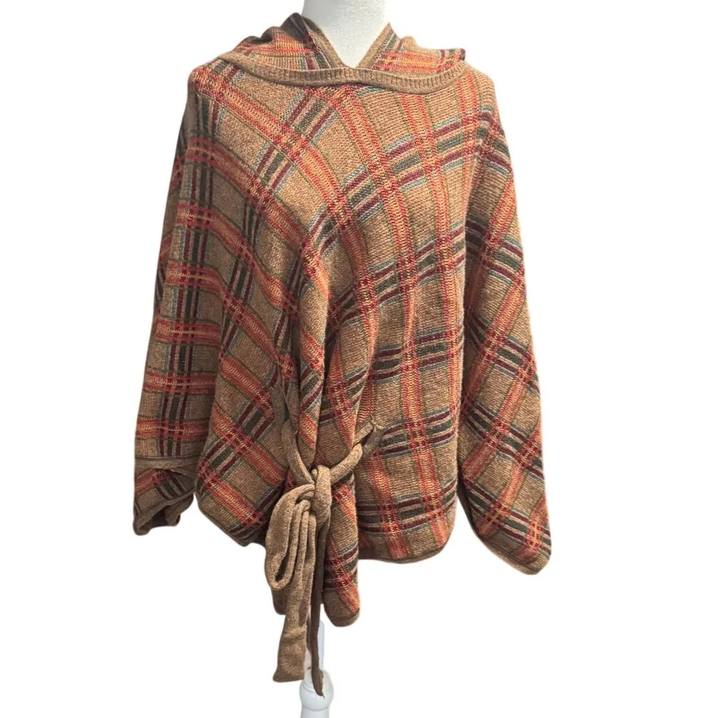 Charlie & Robin Hallstatt Plaid Cape / Jacket Poncho – Anthropologie – One Size Size undefined - Image 2