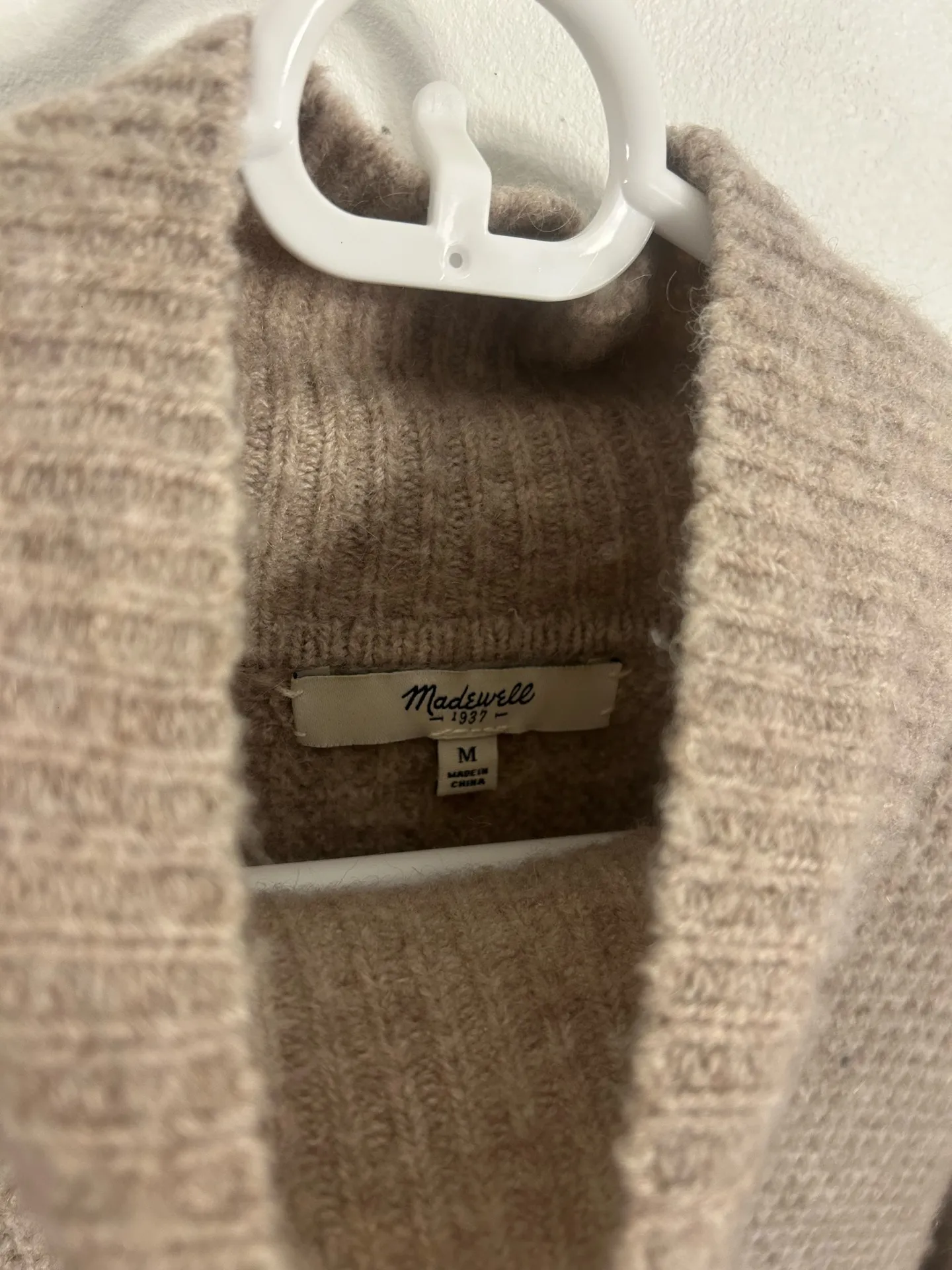 Madewell Turtleneck Wool Sweater - Image 4