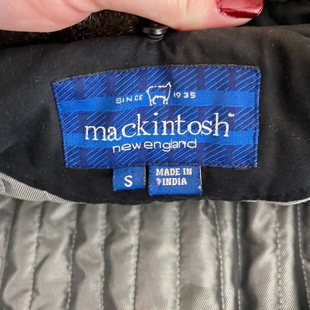 Women's Mackintosh New England Black Heavyweight Hooded Winter Coat - Image 39
