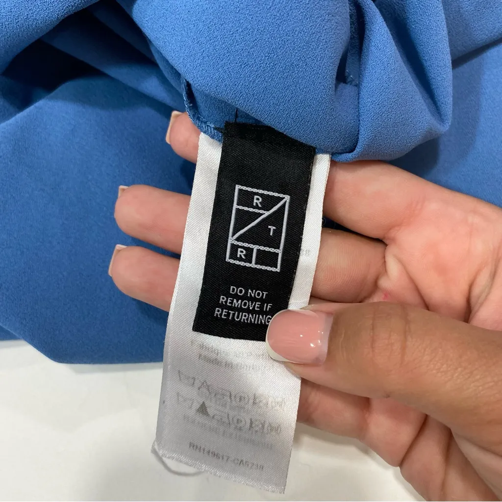 See by Chloé Riverside Biue Snit Dress Size 38 - Image 7