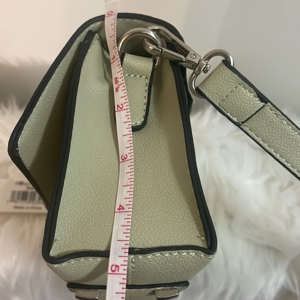 Simply Noelle Shoulder adjustable strap Bag Wasabi Mint green New snap closure - Image 14