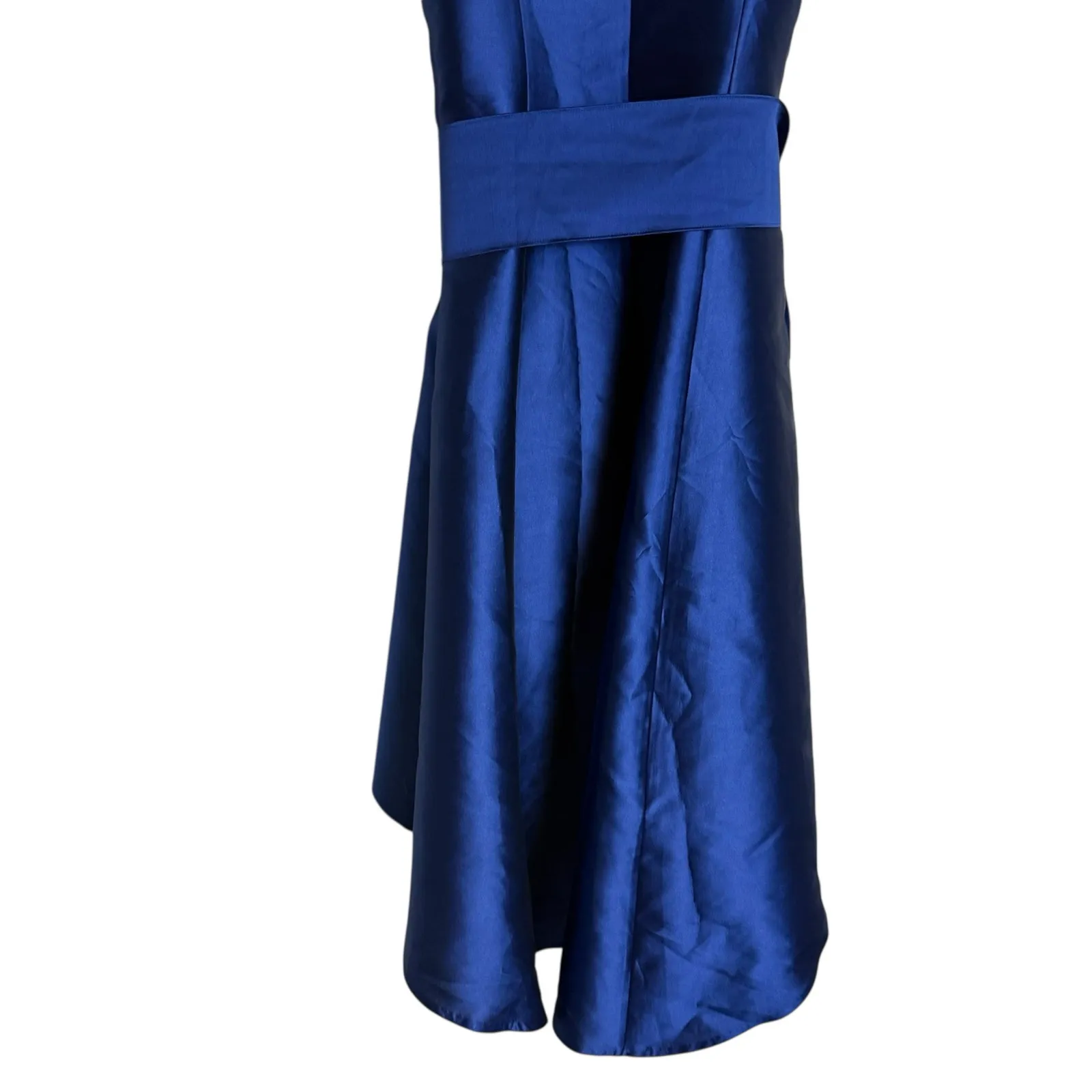 Teri Jon Mikado Royal Blue High - Image 12