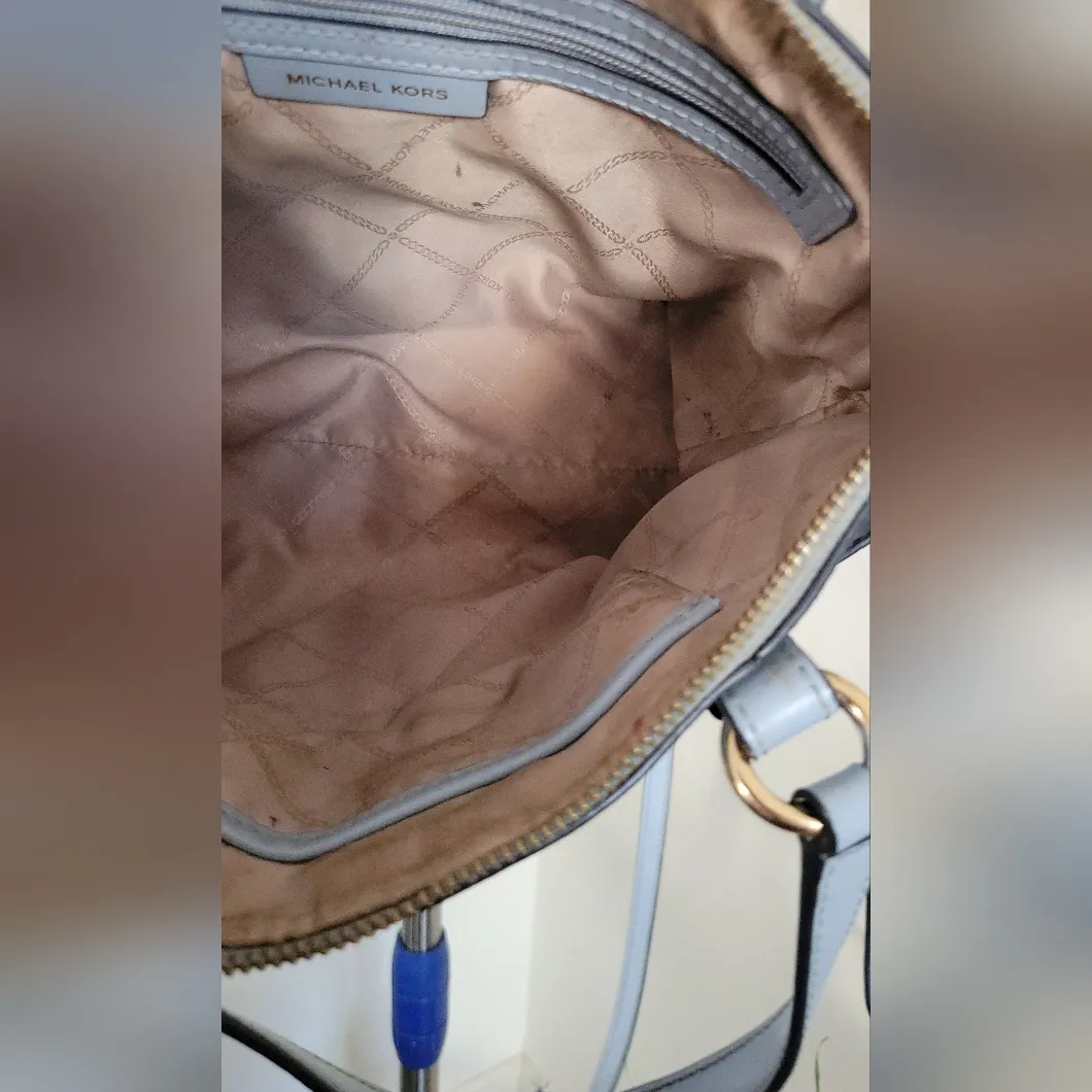 Michael Kors Women's Sullivan Small Top-Zip Tote Bag - Pale Blue - Image 8