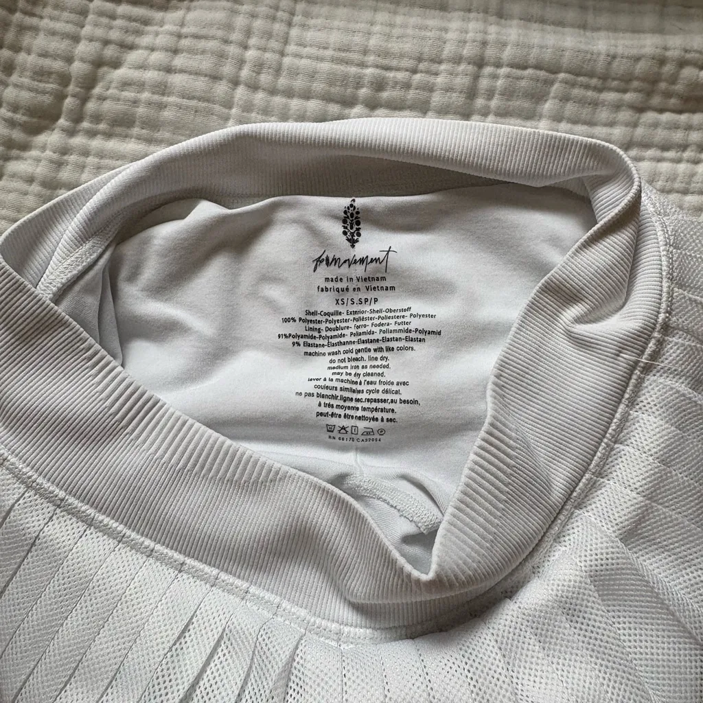 FP Movement Women's Rally Ruffle Mini Skirt White - Image 7