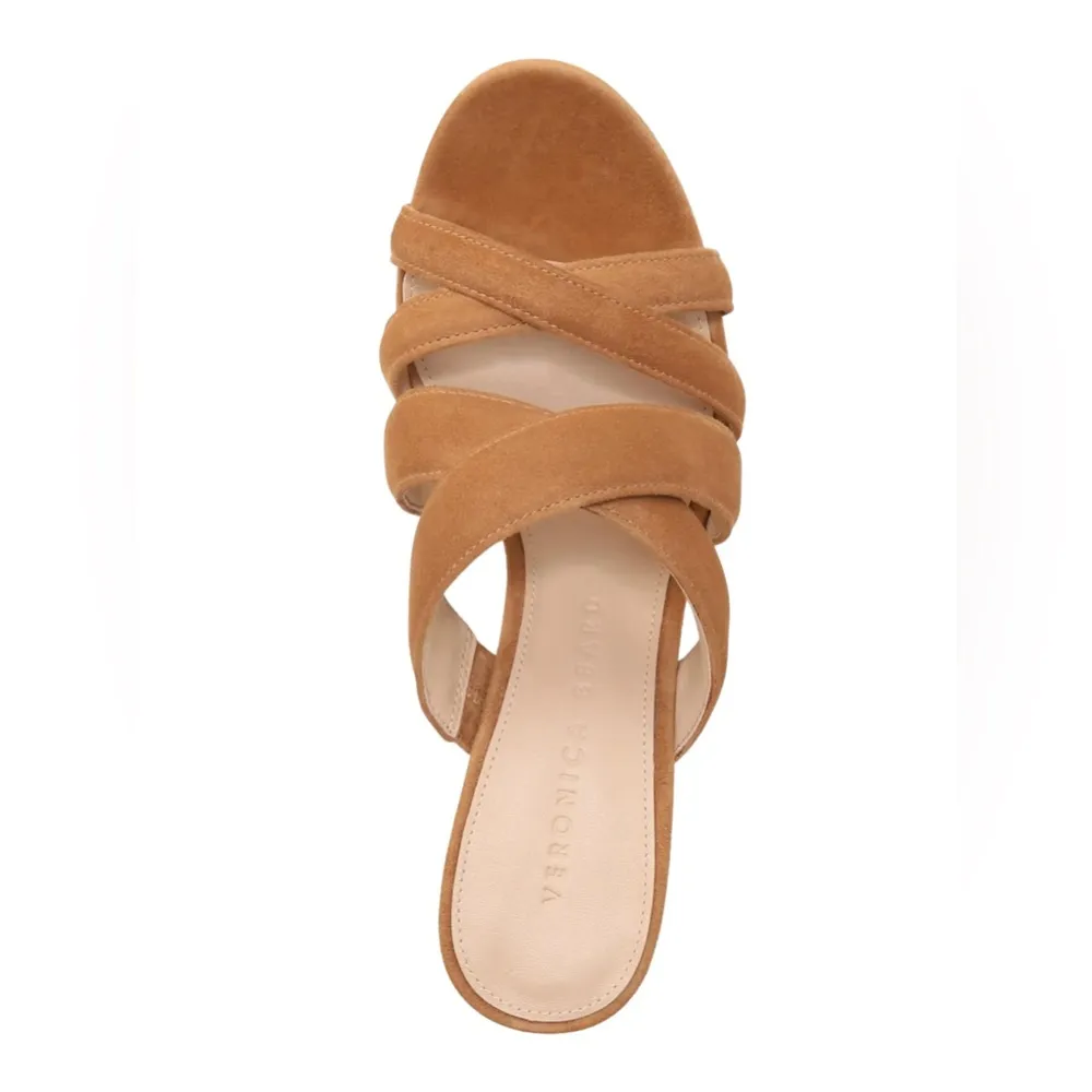Veronica Beard
Ginny Suede Caged Mule Sandals - Image 5