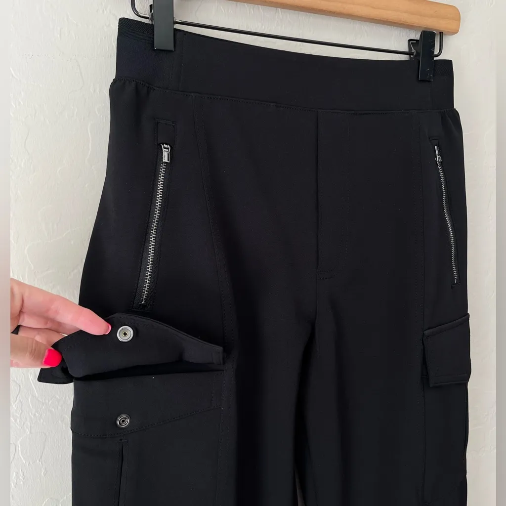 Athleta endless high rise cargo pants black 10 - Image 9