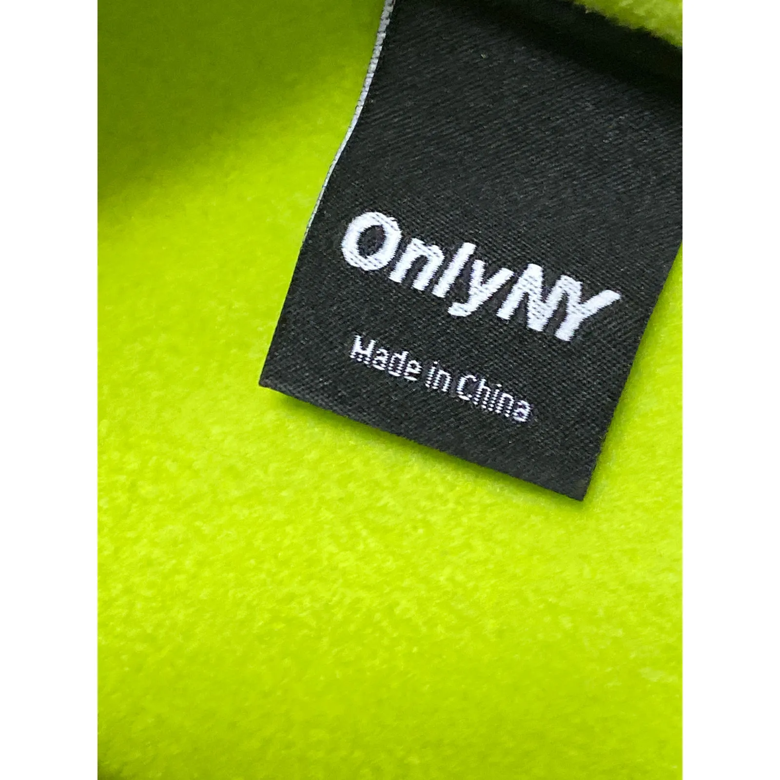 OnlyNY Women's Green Turtleneck Half Snap Fleece Long Sleeve Sweater Top Size M Size M - Image 5
