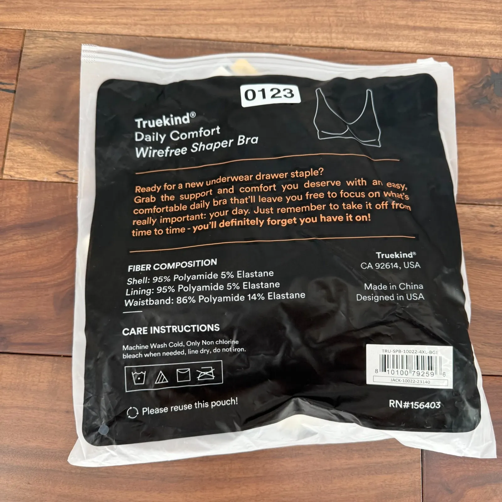 Shapermint Truekind Daily Comfort Wirefree Shaper Bra Women 4XL Beige Wide Strap Tan Size 4X - Image 5