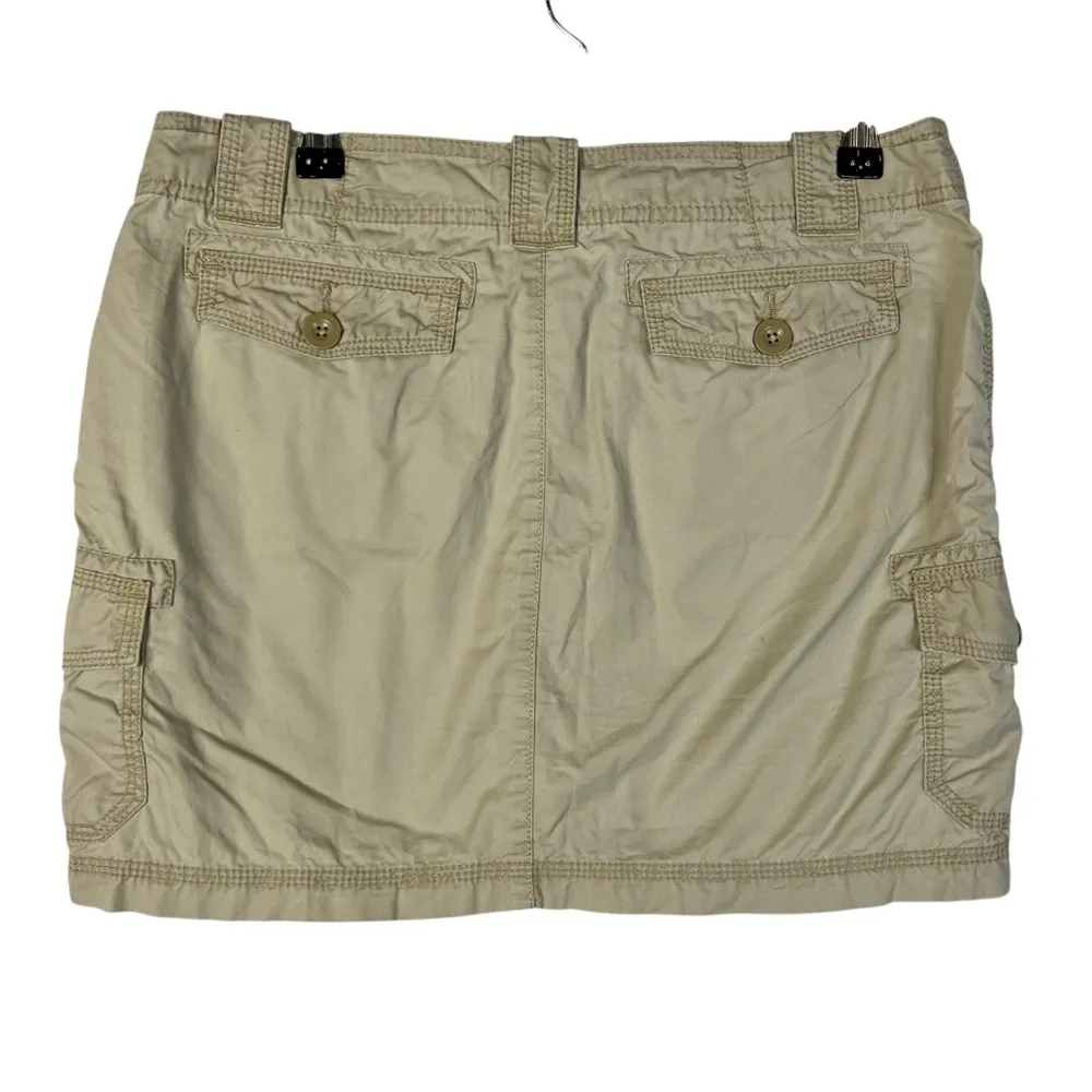 Gap Khaki Cargo Y2K Mini Skirt 4 - Image 2