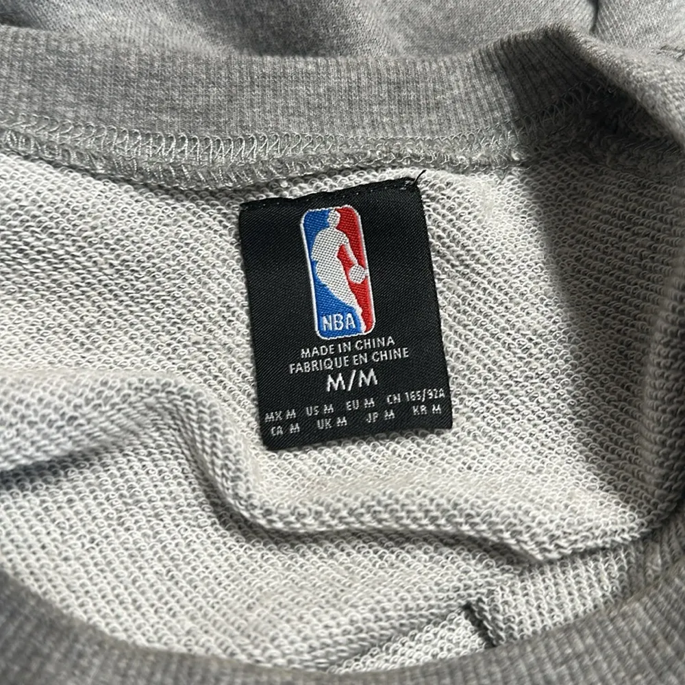 NBA Brooklyn New York Nets Gray Sweatshirt - Image 4