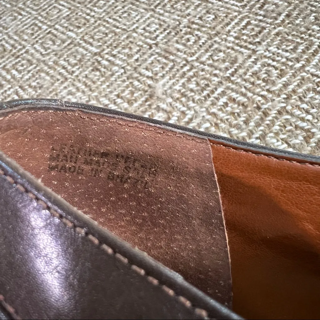 VTG Etienne Aigner Brown Genuine Leather Oxford Shoes ALEX Women's 10M Career - Image 8