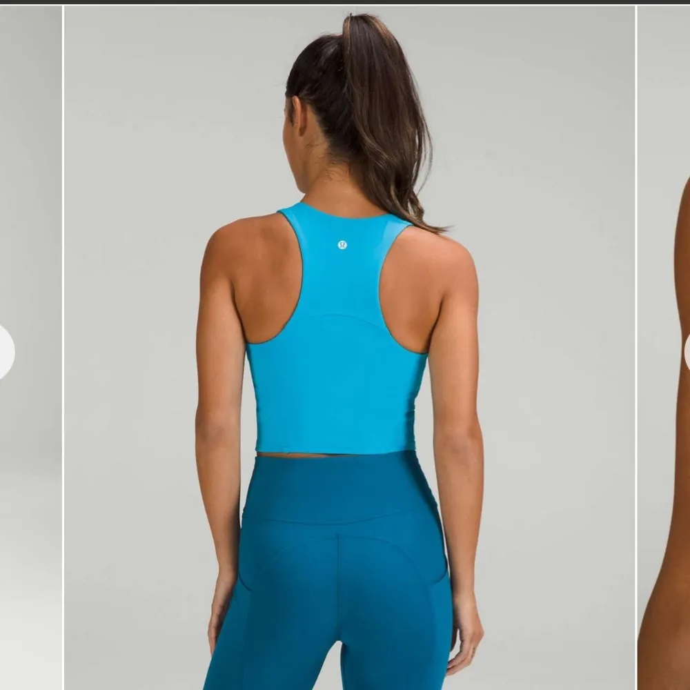 Lululemon Invigorate Training Tank Top Turquoise Tide Size 0 - Image 4