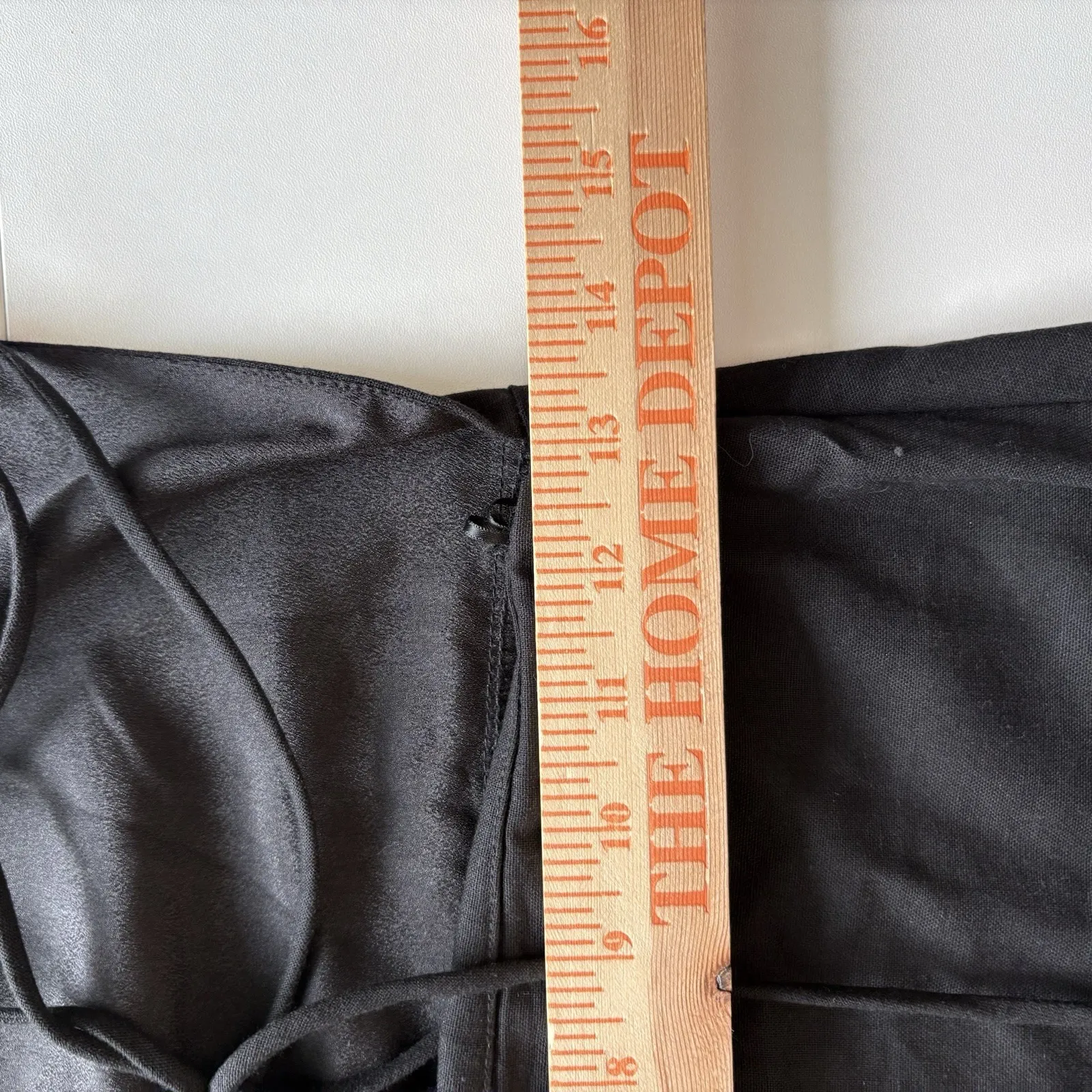 Lioness The Vivien Dress Small Black Strappy Open Back Mink Lace Up Party‎ NWT - Image 6