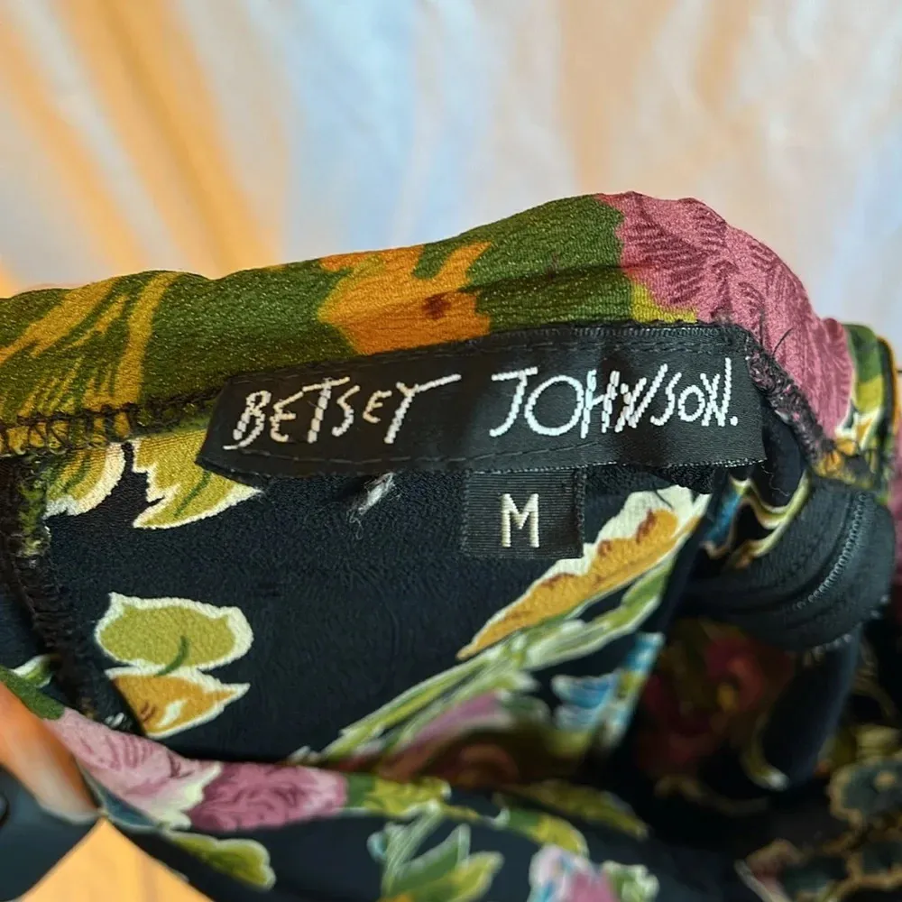 Betsey Johnson Vintage Y2K Floral Wide Leg Pants - Image 7