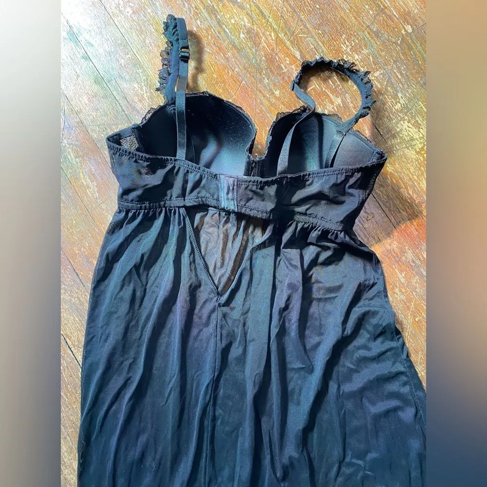 h&m Sheer Chemise wi/ Adjustable Straps Womens size 12 - Image 4