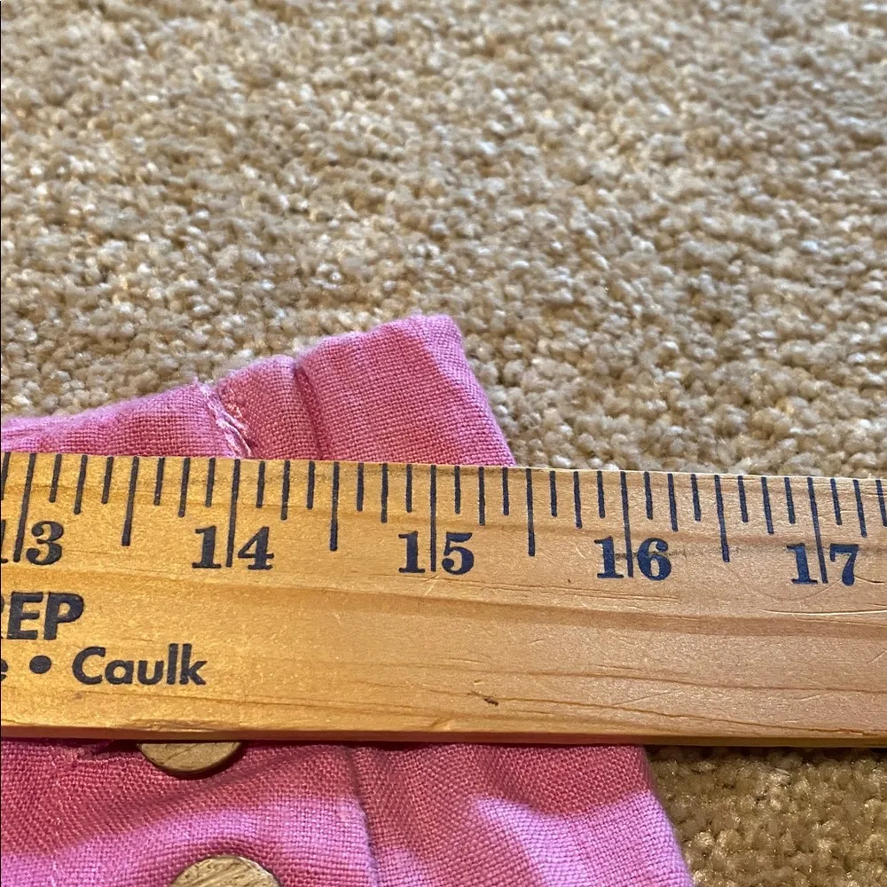 J. Jill Linen Sailor Pant Wide Leg Trouser Sugar Pink Size SP - Image 6