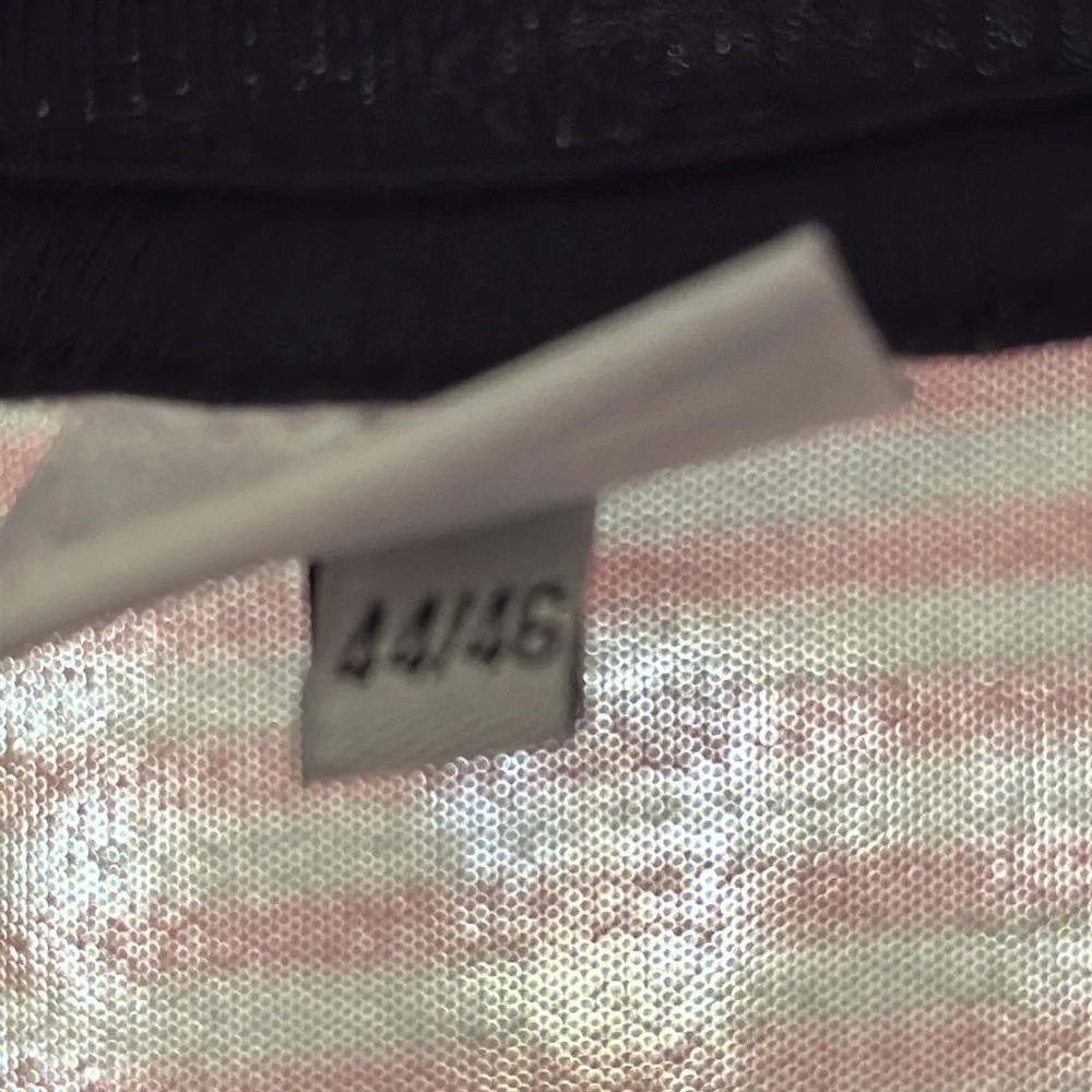 Lascana Pink White Navy Striped Soft Viscose Short Sleeve Tee Womens XL 12 14 - Image 6