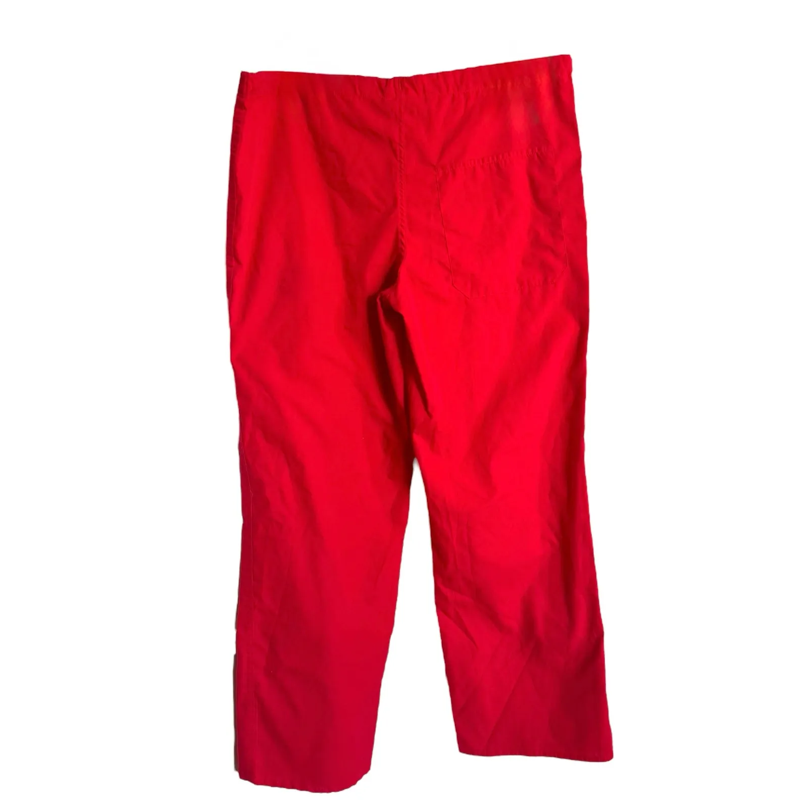 Burcs Womens Scrub Pants Sz S Red UGA Georgia‎ Bulldogs G - Image 3