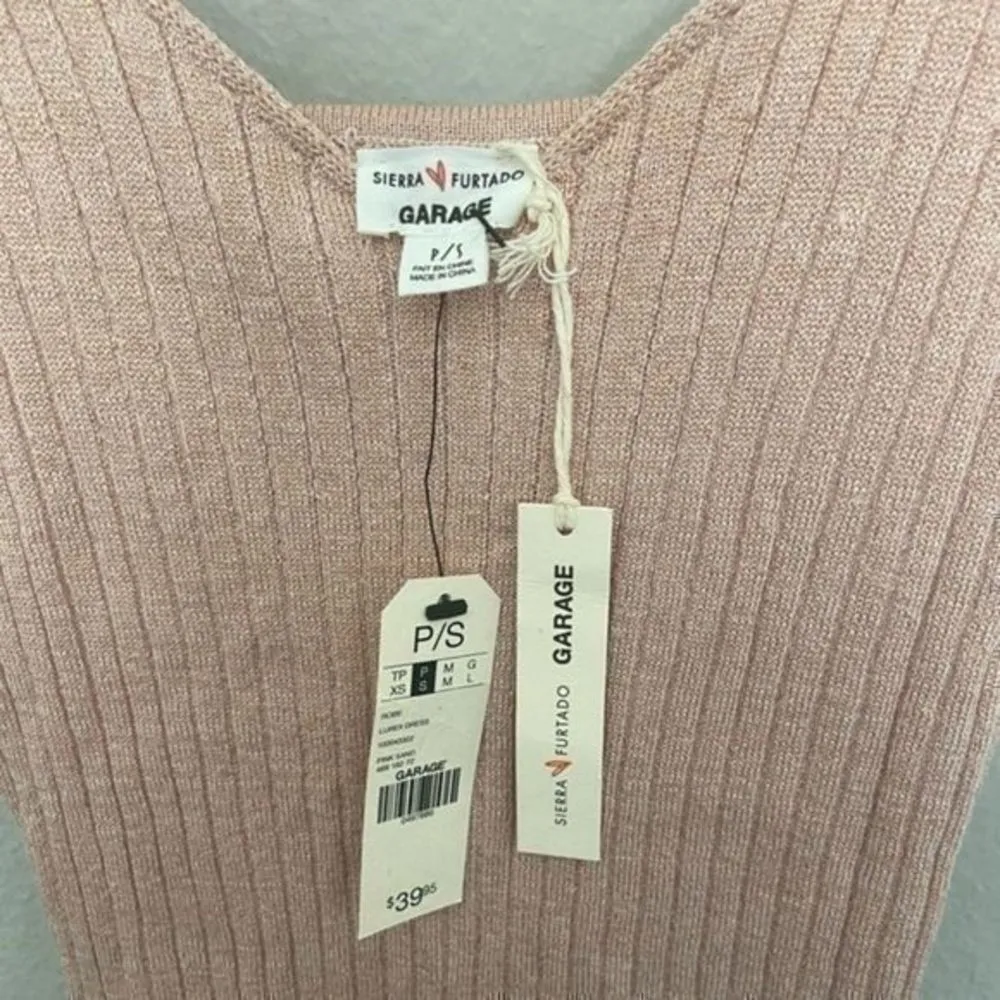 Garage NWT  Pink Bodycon Dress Small - Image 2