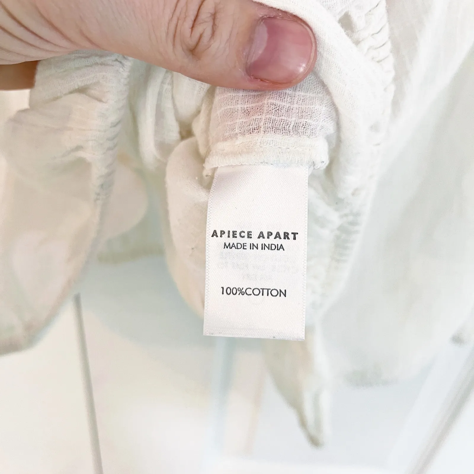 Apiece Apart Gauzy Crop Top - Image 5