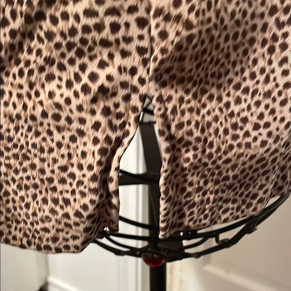 🦋🦋🦋BOGOHO 🦋🦋🦋VTG Alfred Dunner Stylish Leopard Print Button-Up Shirt-12P - Image 7