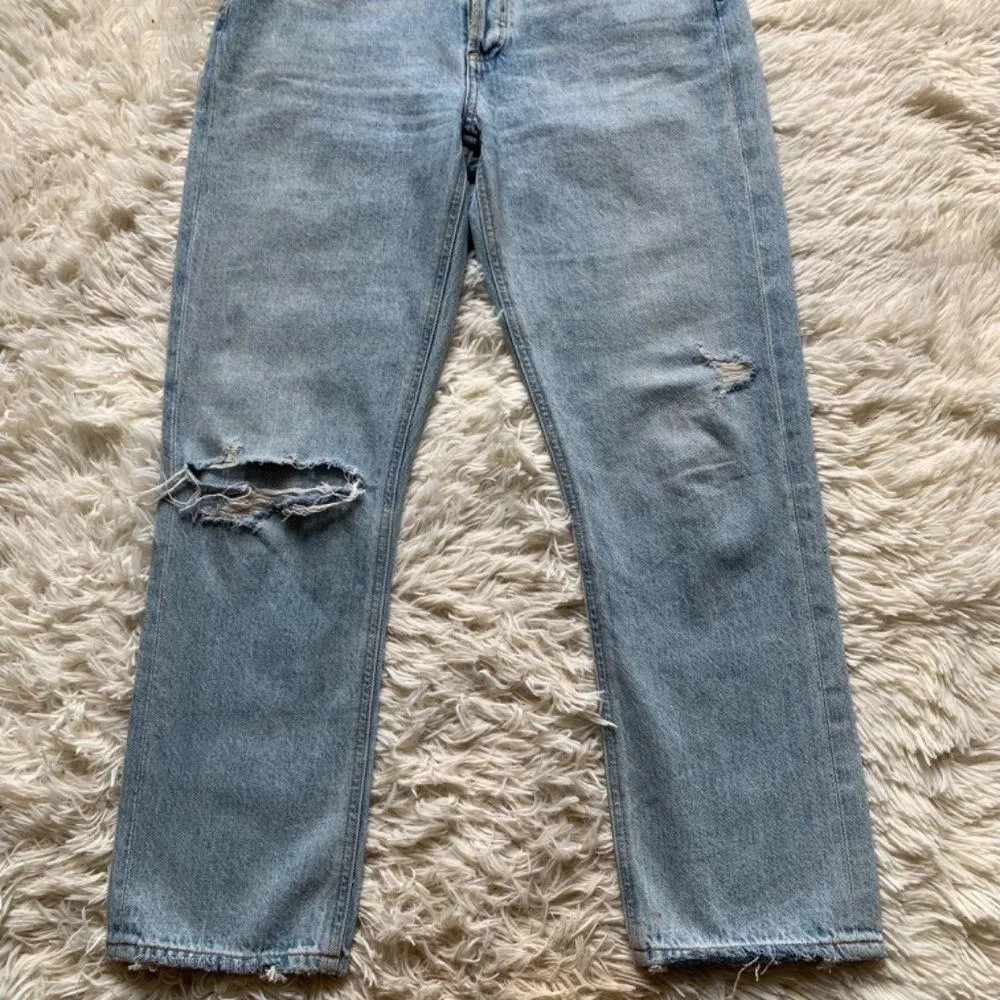 AGOLDE  Riley High Rise Button Fly Jeans Size 27 - Image 4