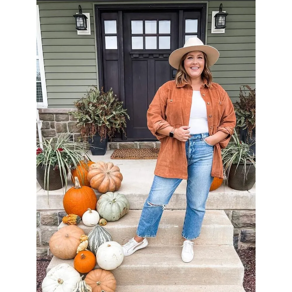 ABLE Joan Chore Shacket | Burnt Sienna | XXL | NWT Orange - Image 14