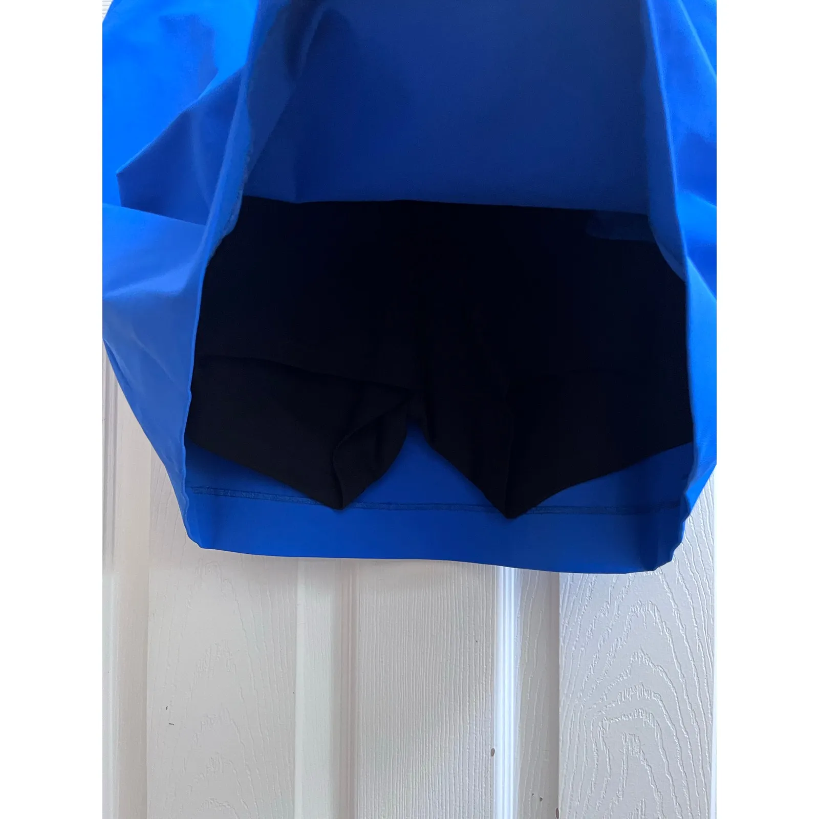 Nina McLemore Golf 3X Dry Royal Blue Zipper Pocket Skort Size 8 USA - Image 5