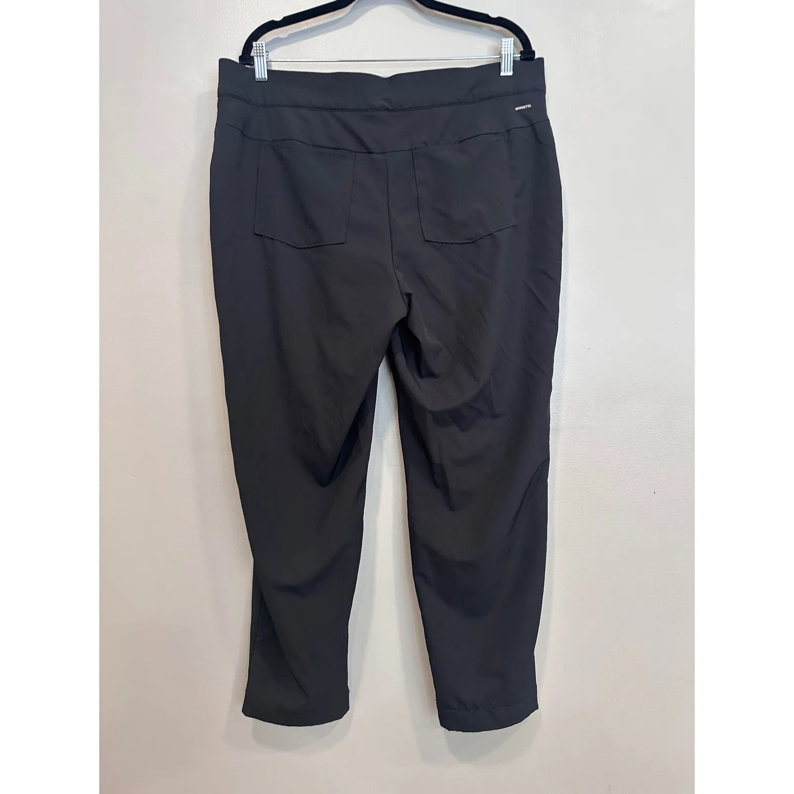 Mondetta Womens Black Hi Rise Lined Ankle Pants Size 14 Outdoors Gorpcore Comfy - Image 8