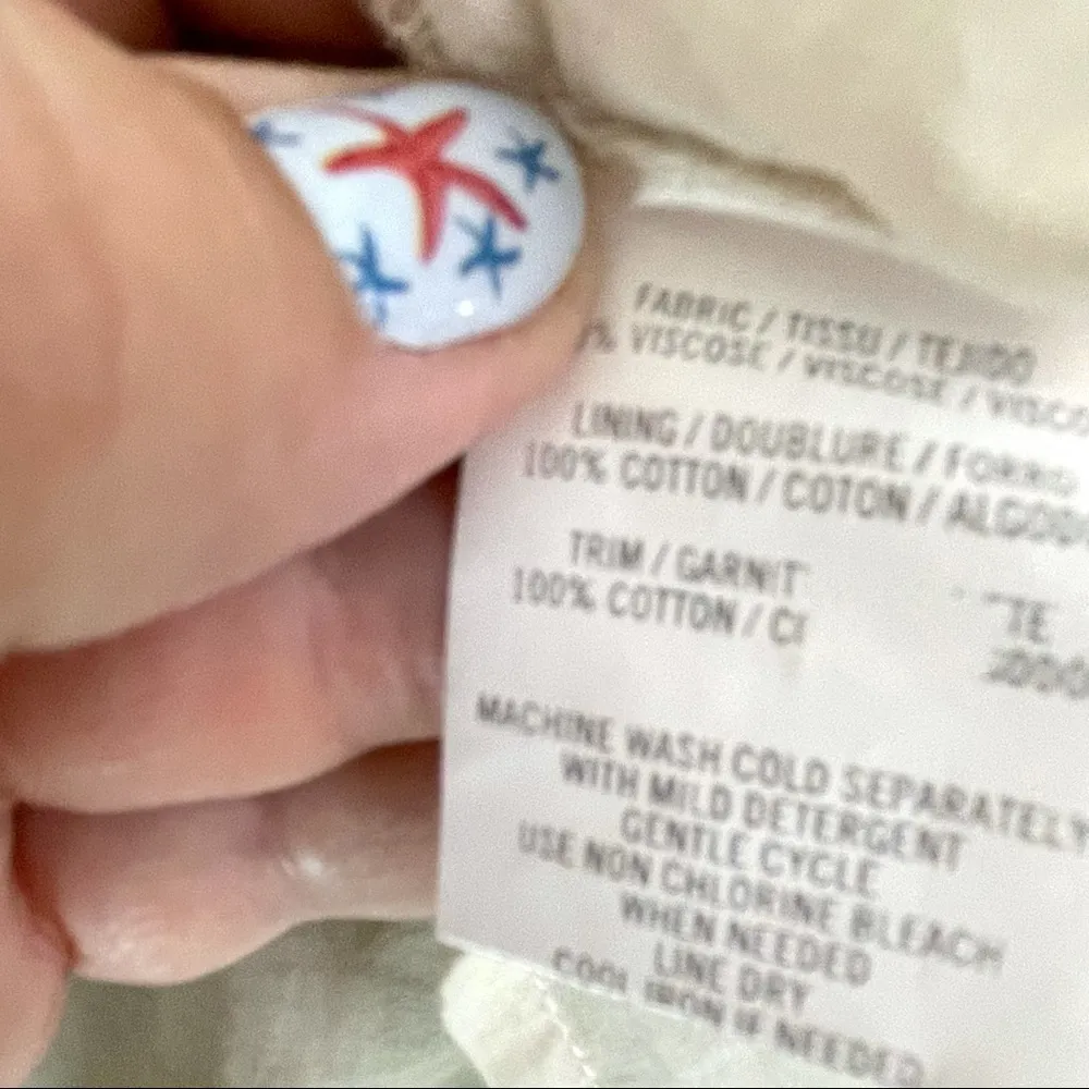 O’Neill sleeveless dress cover up multi patterned fabric - Image 11