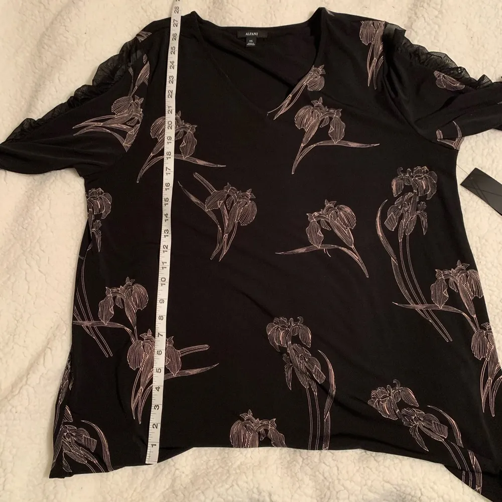 Alfani Floral Print Ruched - Image 14