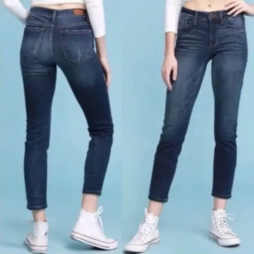 Judy Blue Relaxed Fit‎ Skinny Denim Jeans Size 29 Style #JB82102 Stretch - Image 2