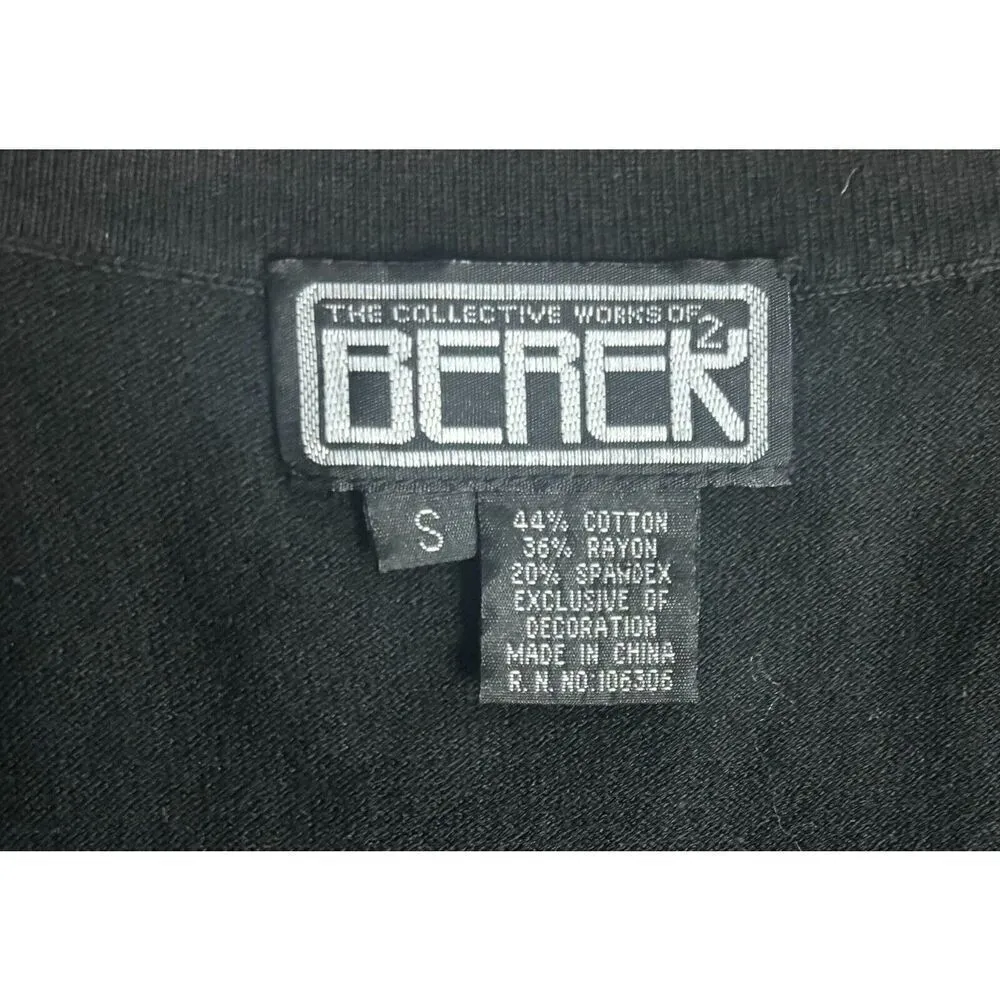 Berek Vest Size Small Fringe Black Sleeveless Boho Western Festival Layering - Image 7