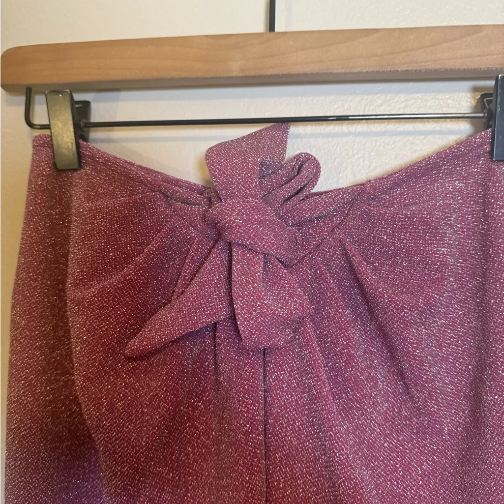Beach Riot Suki Skirt in Beetroot Purple Shine - Image 3