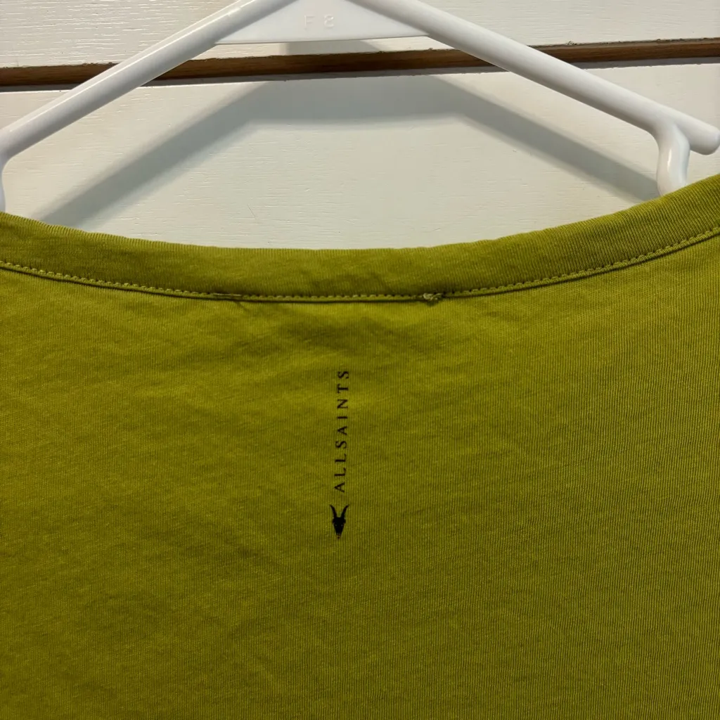 All Saints Green T Shirt - Image 4