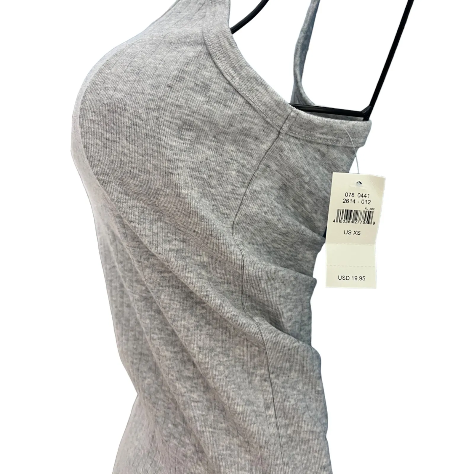 Aerie Tank Top Women's‎ XS Ribbed Grey Casual Lounge Basic - Image 2