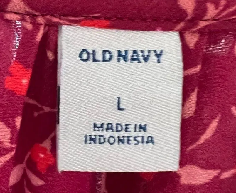 Georgette ruffle swing dress size large NWT - Image 12