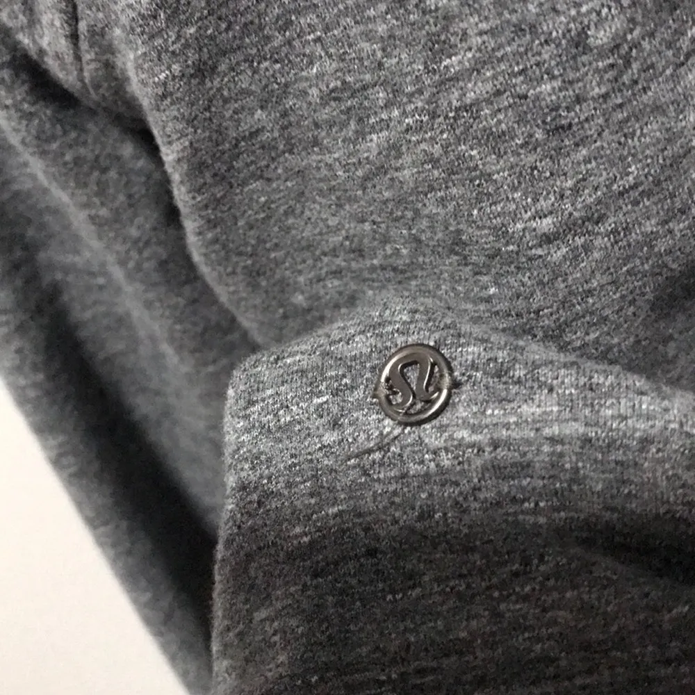 Lululemon That's A Wrap Heathered Snow Slub Coal - Image 8