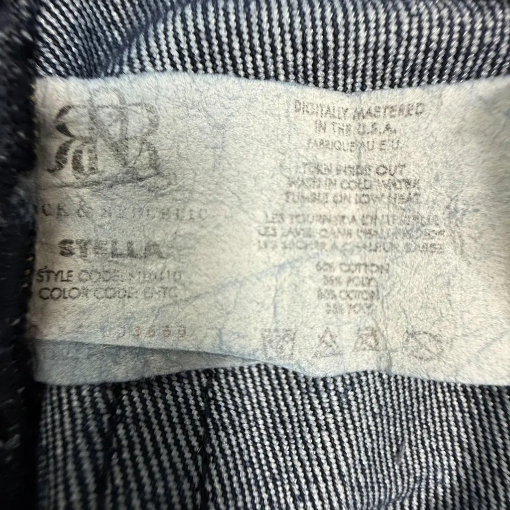 Rock & Republic Y2K Stella Jeans Womens 26 Low Rise Bootcut Dark Wash Limited Ed - Image 6