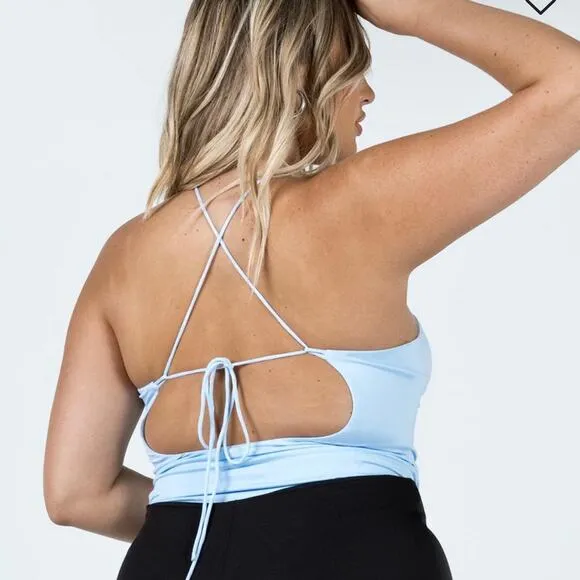 Princess Polly Lottie Bodysuit Blue‎ Size US 4 Small - Image 2