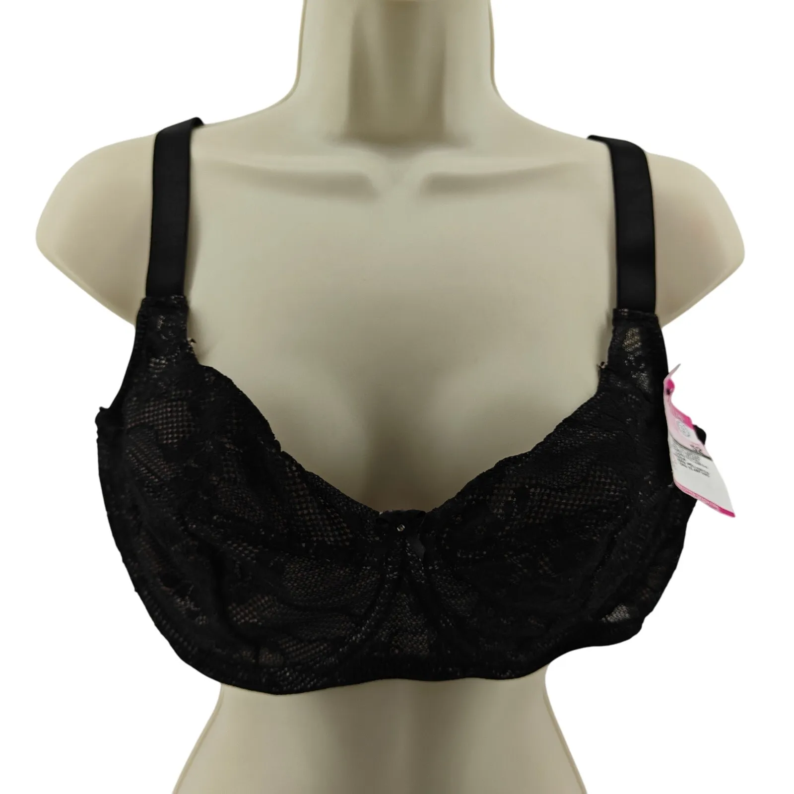 Demillus Di Caral Black 64102 Bra Size 52 - Image 2