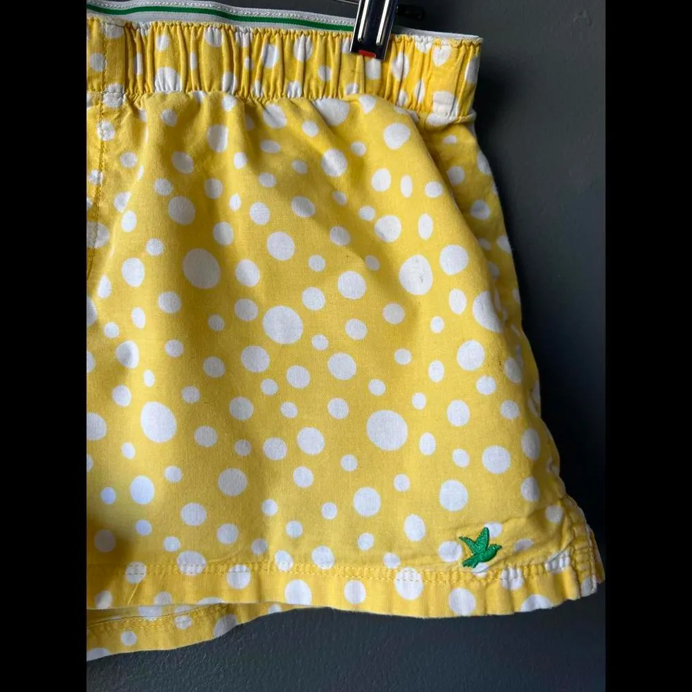 Aerie Women's Yellow Polka Dot Boxer Shorts size Medium - Image 5